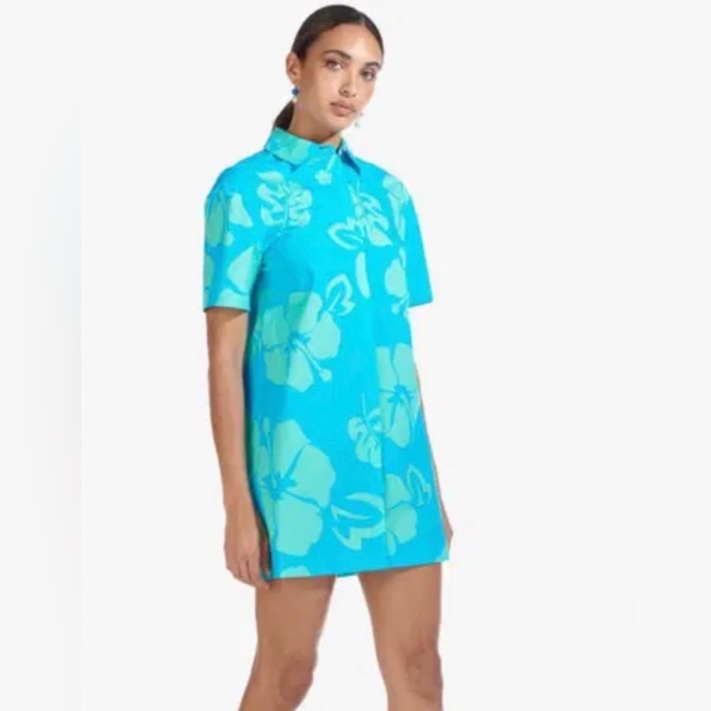 EUC STAUD’s Mini Honu Shirt Dress. Size S